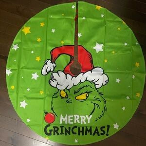 Grinch "Merry Grinchmas!" Holiday Tree Skirt